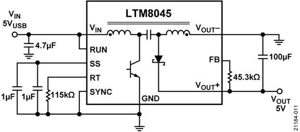USB供电、915 MHz ISM无线电频段、具有过温管理功能的1 W功率放大器 USB供电、915 MHz ISM无线电频段、具有过温管理功能的1 W功率放大器