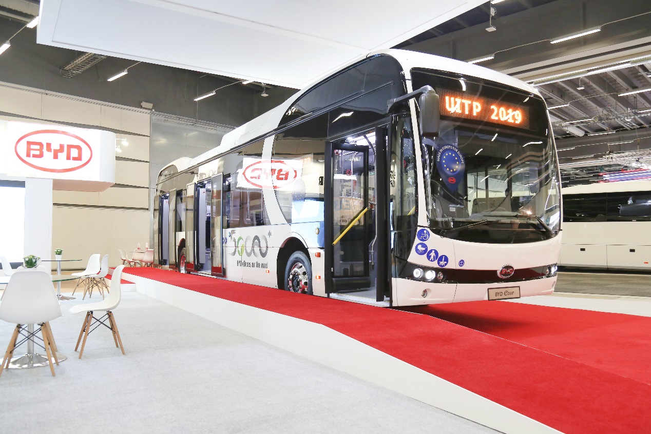 耀世出击UITP国际公共交通展览会 比亚迪再迎“高光”时刻